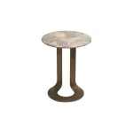 Журнальный стол GardaDecor 58DB-25052 с мраморной столешницей от ImperiumLoft