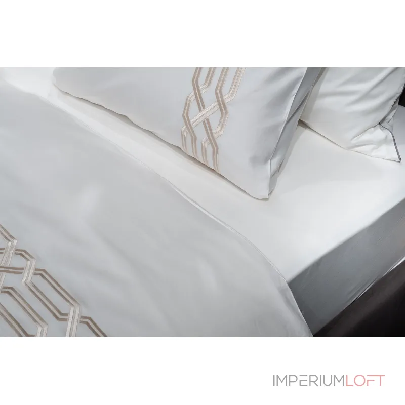 Комплект постельного белья с вышивкой паллада Garda Decor Паллада 175SMR-17505 от ImperiumLoft