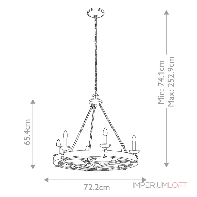 Люстра Kichler Taulbee KL-TAULBEE6 от ImperiumLoft