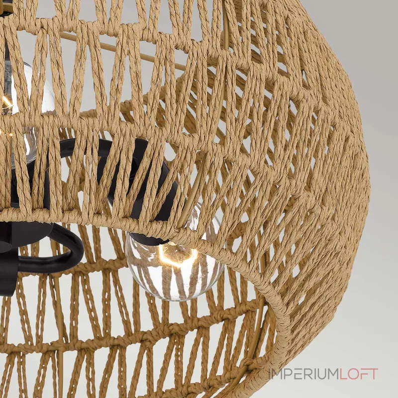 Потолочный светильник Quoizel Casablanca QZ-CASABLANCA-3SF-PBZ от ImperiumLoft