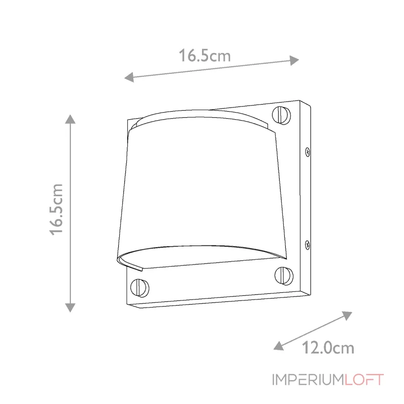Настенный фонарь Hinkley Scout HK-SCOUT-PHB от ImperiumLoft