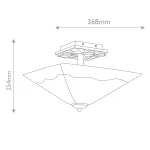 Потолочный светильник Flambeau Star STAR-F-S-DS от ImperiumLoft