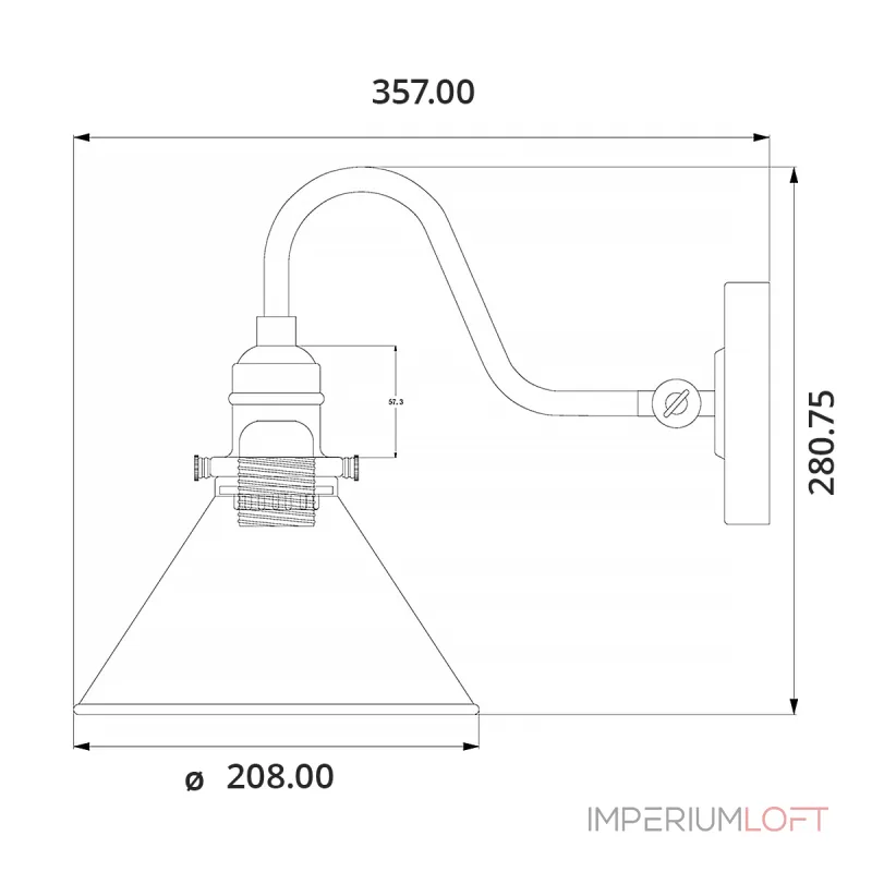 Бра Elstead Lighting Provence PV1-OB от ImperiumLoft