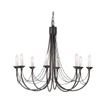 Люстра Elstead Lighting Carisbrooke CB8-BLACK от ImperiumLoft