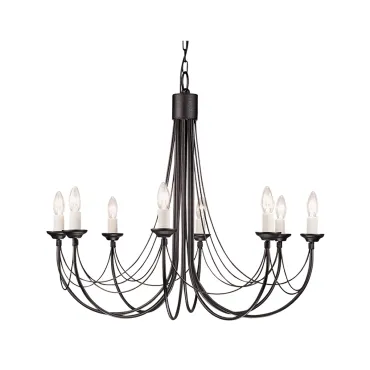 Люстра Elstead Lighting Carisbrooke CB8-BLACK Люстра Elstead Lighting Carisbrooke CB8-BLACK