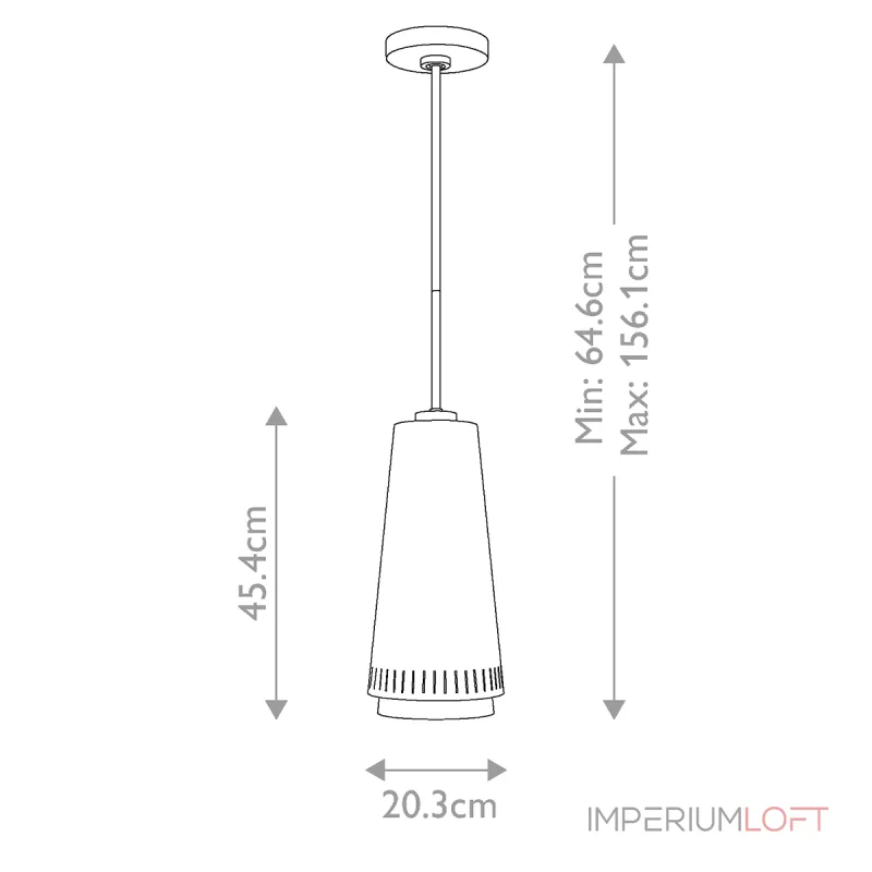 Подвесной светильник Feiss Carter FE-CARTER-P-A-MW от ImperiumLoft Подвесной светильник Feiss Carter FE-CARTER-P-A-MW от ImperiumLoft