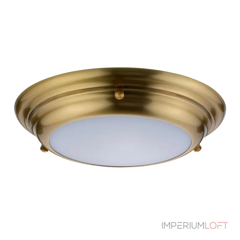 Потолочный светильник для ванной комнаты Elstead Lighting Welland WELLAND-F-S-AB от ImperiumLoft