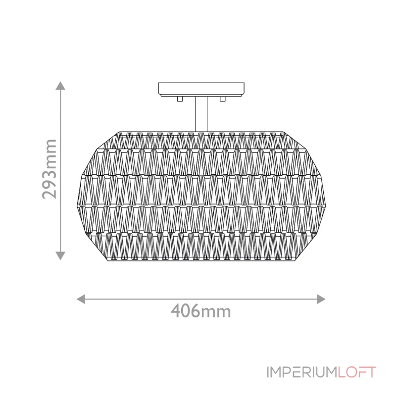 Потолочный светильник Quoizel Casablanca QZ-CASABLANCA-3SF-PBZ от ImperiumLoft