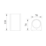 Настенный фонарь Natural Concepts Dwell NC-013332-SB от ImperiumLoft