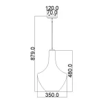 Подвесной светильник Kichler Everly KL-EVERLY-P-M-OZ от ImperiumLoft