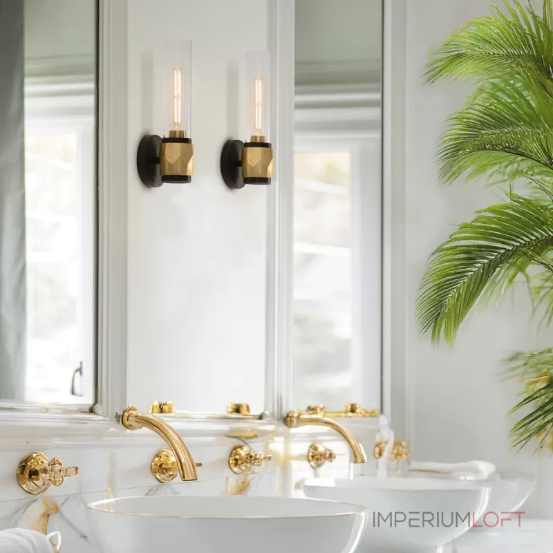 Бра для ванных комнат Hinkley Ellison HK-ELLISON1-BK-HB от ImperiumLoft Бра для ванных комнат Hinkley Ellison HK-ELLISON1-BK-HB от ImperiumLoft