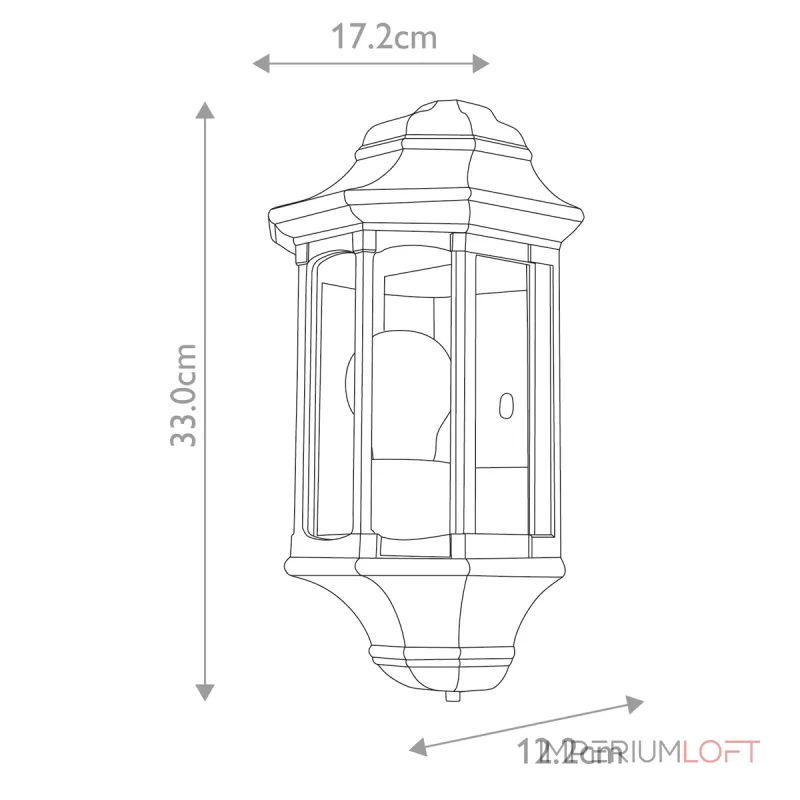 Настенный фонарь Elstead Lighting Newbury GZH-NB7 от ImperiumLoft Настенный фонарь Elstead Lighting Newbury GZH-NB7 от ImperiumLoft