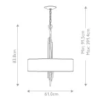 Люстра Hinkley Spyre HK-SPYRE6P-MMB от ImperiumLoft