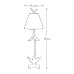 Настольная лампа Flambeau Redbell FB-REDBELL-TL-SV от ImperiumLoft