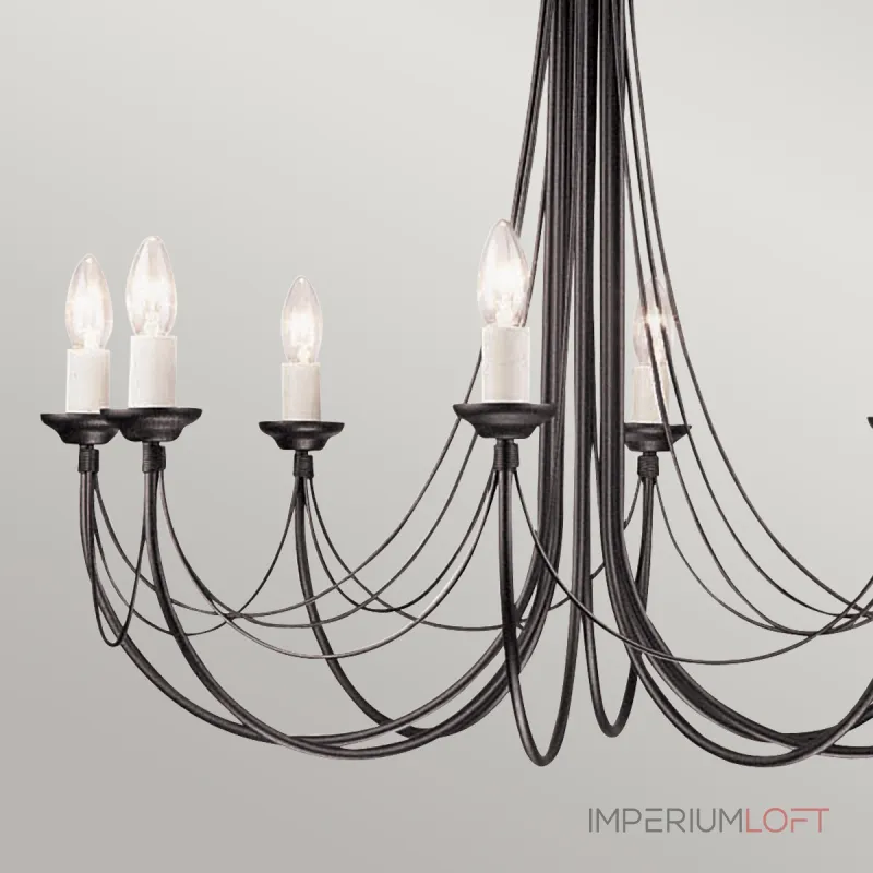 Люстра Elstead Lighting Carisbrooke CB8-BLACK от ImperiumLoft Люстра Elstead Lighting Carisbrooke CB8-BLACK от ImperiumLoft