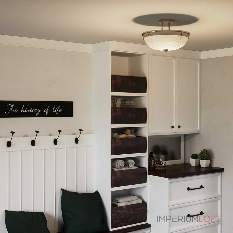 Потолочный светильник Quoizel Mantle QZ-MANTLE-SF-IS от ImperiumLoft Потолочный светильник Quoizel Mantle QZ-MANTLE-SF-IS от ImperiumLoft