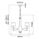 Люстра Kichler Lacey KL-LACEY5-AP от ImperiumLoft
