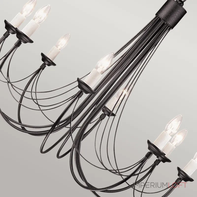 Люстра Elstead Lighting Carisbrooke CB8-BLACK от ImperiumLoft Люстра Elstead Lighting Carisbrooke CB8-BLACK от ImperiumLoft