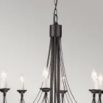 Люстра Elstead Lighting Carisbrooke CB8-BLACK от ImperiumLoft
