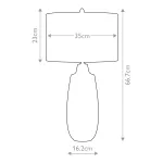 Настольная лампа Elstead Lighting Newham NEWHAM-TL-L от ImperiumLoft