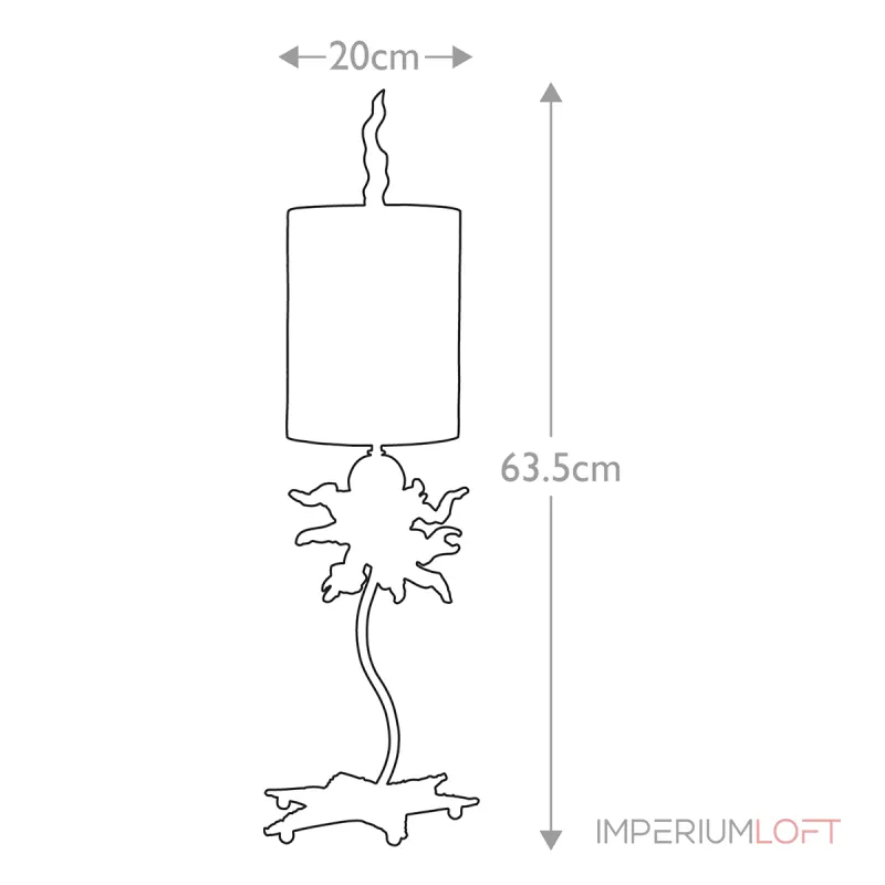 Настольная лампа Flambeau Dominique FB-DOMINIQUE-TL от ImperiumLoft Настольная лампа Flambeau Dominique FB-DOMINIQUE-TL от ImperiumLoft
