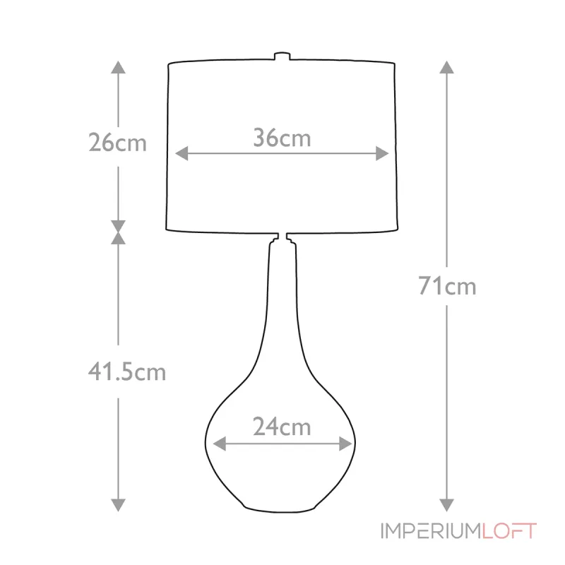 Настольная лампа Elstead Lighting Job JOB-TL от ImperiumLoft