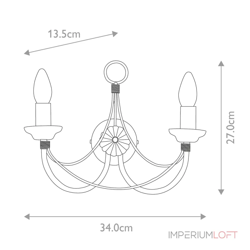 Бра Elstead Lighting Carisbrooke CB2-BLACK от ImperiumLoft Бра Elstead Lighting Carisbrooke CB2-BLACK от ImperiumLoft