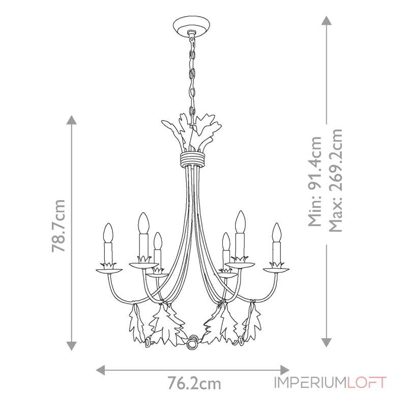 Люстра Flambeau Sweet olive FB-SWEET-OLIVE6 от ImperiumLoft Люстра Flambeau Sweet olive FB-SWEET-OLIVE6 от ImperiumLoft