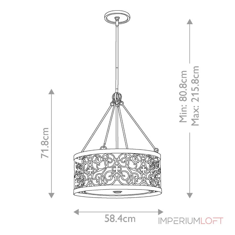 Люстра Feiss Arabesque FE-ARABESQUE4 от ImperiumLoft Люстра Feiss Arabesque FE-ARABESQUE4 от ImperiumLoft