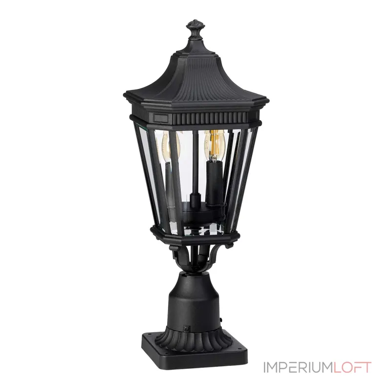 Фонарь-пьедестал Feiss Cotswold lane FE-COTSLN3-M-BK от ImperiumLoft