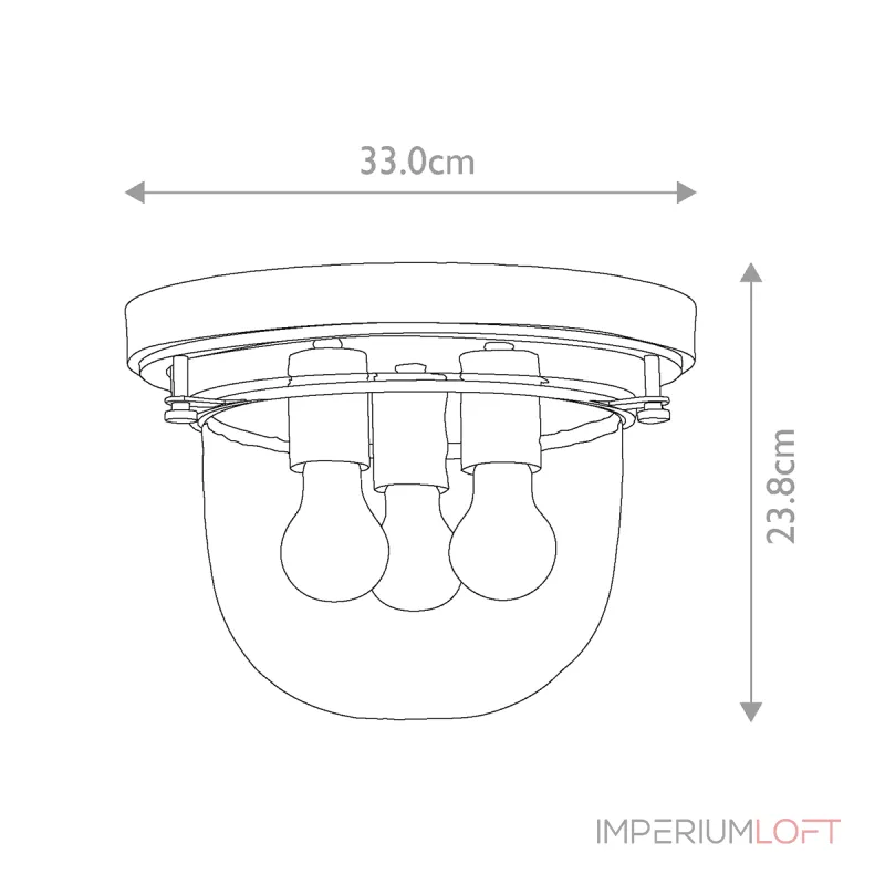 Потолочный светильник для ванной Quoizel Whistling QZ-WHISTLING-F-PC от ImperiumLoft Потолочный светильник для ванной Quoizel Whistling QZ-WHISTLING-F-PC от ImperiumLoft