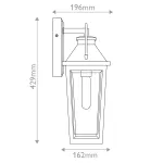 Настенный фонарь Quoizel Buckley QZ-BUCKLEY-M-MBK от ImperiumLoft