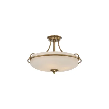 Потолочный светильник Quoizel Griffin QZ-GRIFFIN-SFM-WS