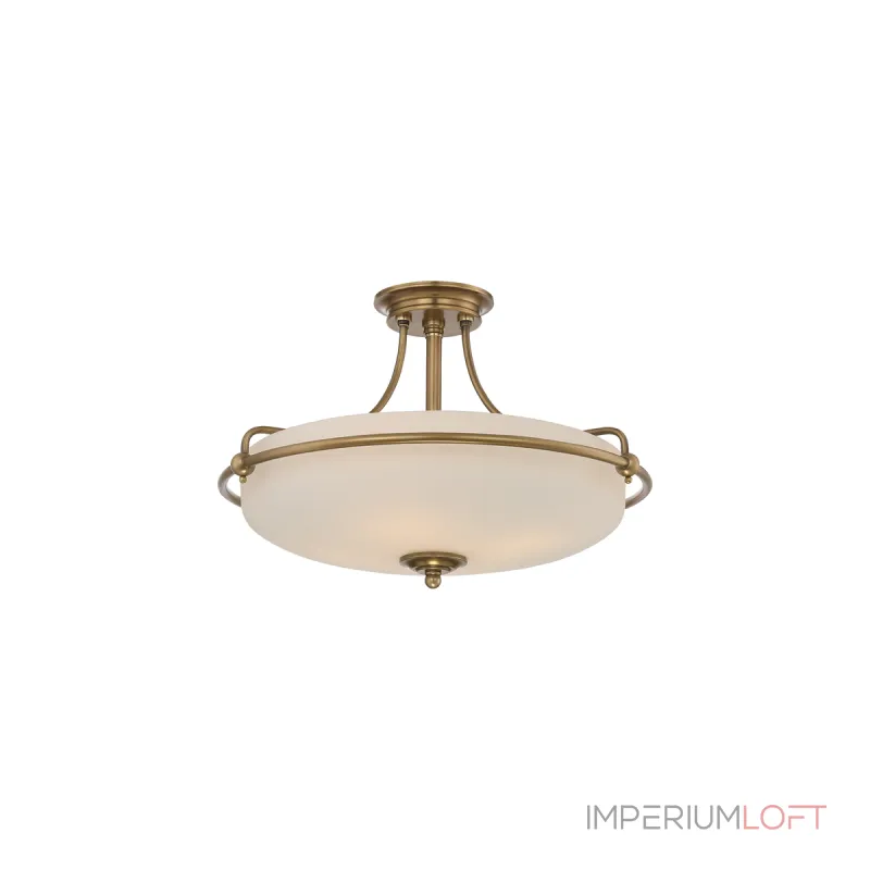 Потолочный светильник Quoizel Griffin QZ-GRIFFIN-SFM-WS от ImperiumLoft Потолочный светильник Quoizel Griffin QZ-GRIFFIN-SFM-WS от ImperiumLoft