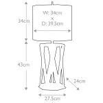 Настольная лампа Elstead Lighting Apollo APOLLO-TL-WHT от ImperiumLoft