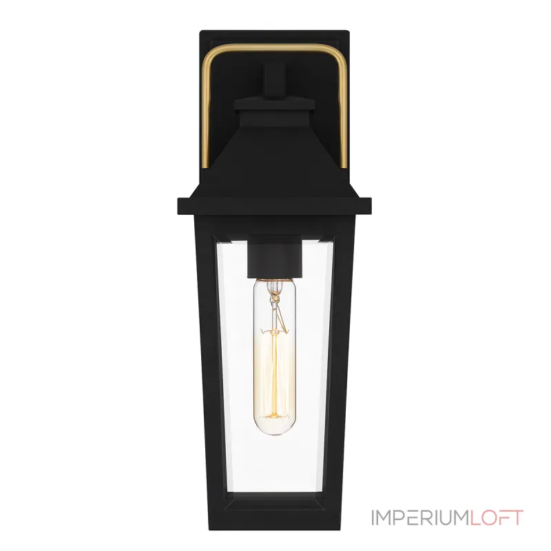 Настенный фонарь Quoizel Buckley QZ-BUCKLEY-S-MBK от ImperiumLoft