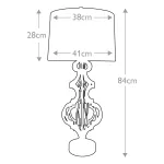Настольная лампа Elstead Lighting Octavia GN-OCTAVIA-TL-GD от ImperiumLoft