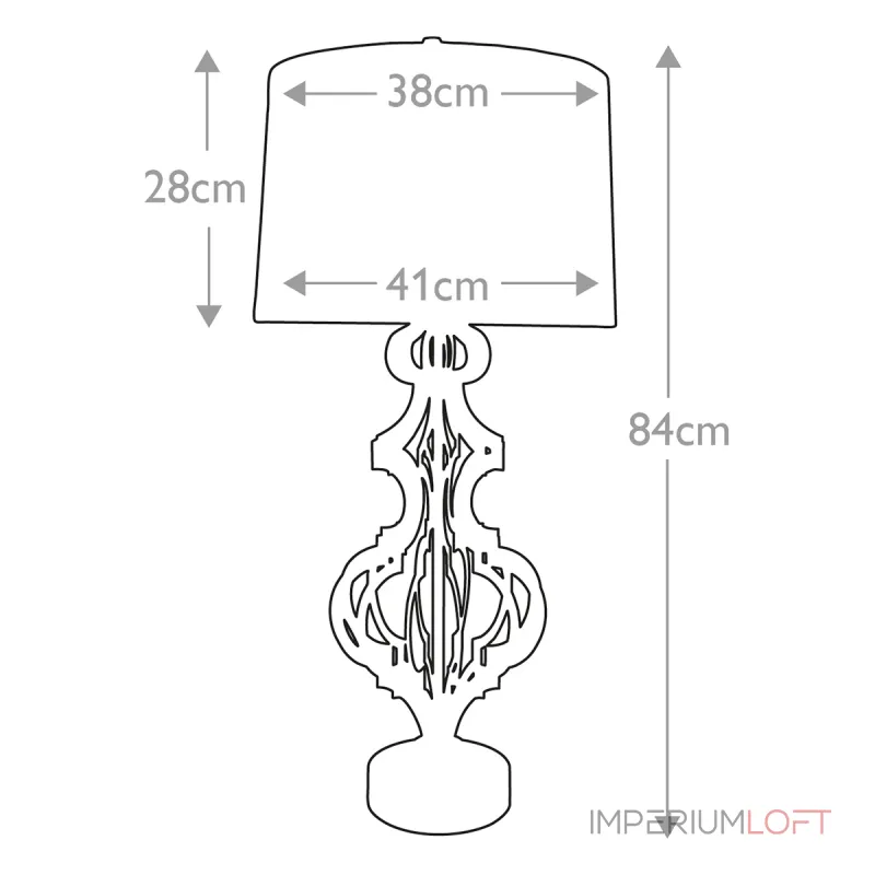 Настольная лампа Elstead Lighting Octavia GN-OCTAVIA-TL-GD от ImperiumLoft Настольная лампа Elstead Lighting Octavia GN-OCTAVIA-TL-GD от ImperiumLoft