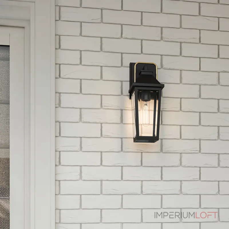 Настенный фонарь Quoizel Buckley QZ-BUCKLEY-S-MBK от ImperiumLoft