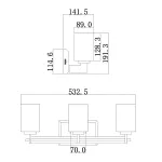 Бра для ванной Quoizel Taylor QZ-TAYLOR3-BATH от ImperiumLoft