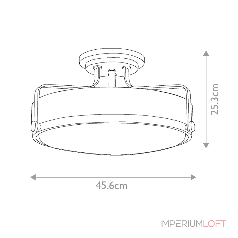 Потолочный светильник Hinkley Harper (hk) HK-HARPER-SFM-HB от ImperiumLoft Потолочный светильник Hinkley Harper (hk) HK-HARPER-SFM-HB от ImperiumLoft