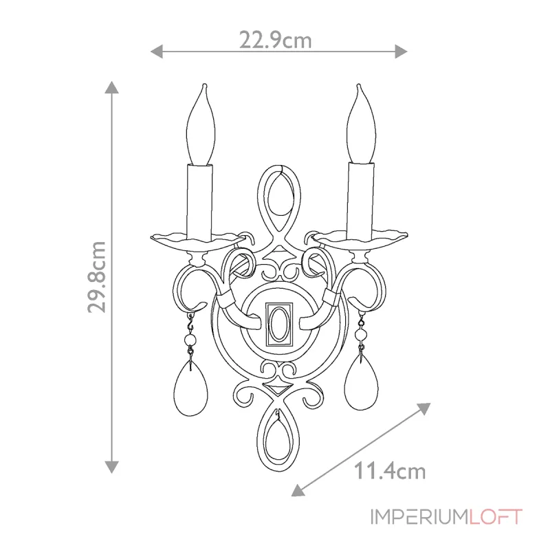 Бра Feiss Chateau FE-CHATEAU2 от ImperiumLoft