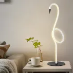 Настольная лампа Elstead Lighting Flamingo FLAMINGO-TL-WHT от ImperiumLoft