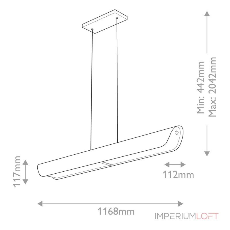 Подвесной светильник Hinkley Arco HK-ARCO-LED-LP-117-HB от ImperiumLoft Подвесной светильник Hinkley Arco HK-ARCO-LED-LP-117-HB от ImperiumLoft