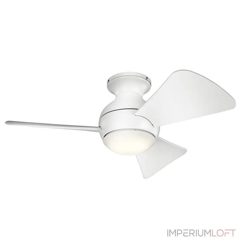 Потолочный вентилятор Kichler Sola (kh) KLF-SOLA-34-WHT от ImperiumLoft