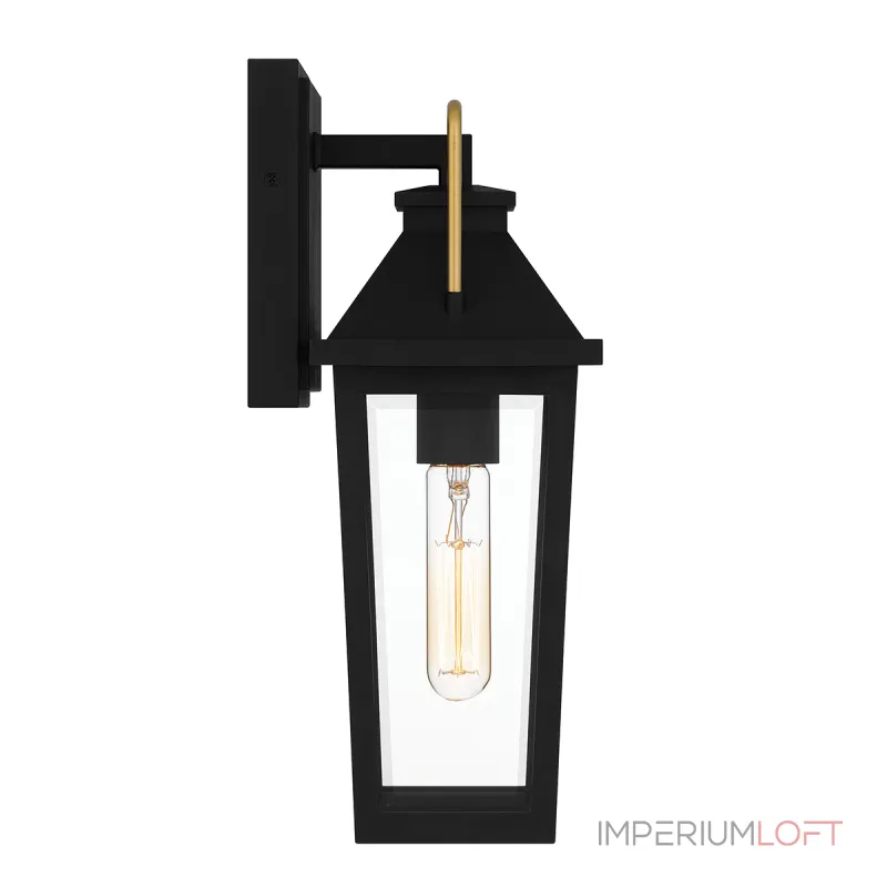 Настенный фонарь Quoizel Buckley QZ-BUCKLEY-S-MBK от ImperiumLoft