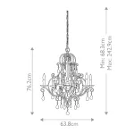 Люстра Feiss Chateau FE-CHATEAU6 от ImperiumLoft