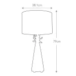 Настольная лампа Flambeau Neo FB-NEO-TL-FR-WHT от ImperiumLoft