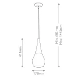 Подвесной светильник Kichler Deela KL-DEELA-P-BK от ImperiumLoft