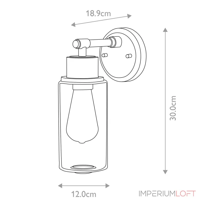 Бра Elstead Lighting Morvah BATH-MORVAH1-PC от ImperiumLoft Бра Elstead Lighting Morvah BATH-MORVAH1-PC от ImperiumLoft